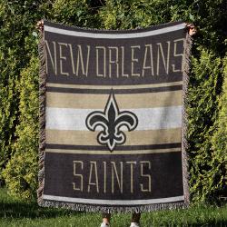 NFL New Orleans Saints Football Team Woven Tapestry Blanket Amazing Gift For Fans And Friends Home Decor NOW23