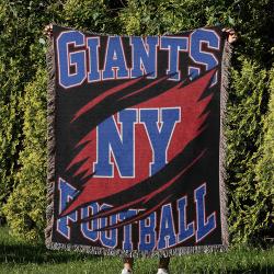 NFL New York Giants Football Team Woven Tapestry Blanket Amazing Gift For Fans And Friends Home Decor NYW10