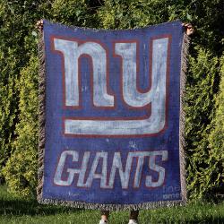 NFL New York Giants Football Team Woven Tapestry Blanket Amazing Gift For Fans And Friends Home Decor NYW15