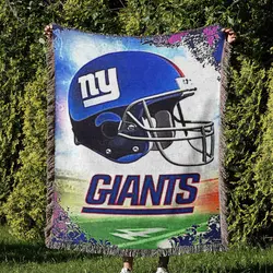NFL New York Giants Football Team Woven Tapestry Blanket Amazing Gift For Fans And Friends Home Decor NYW17