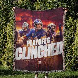 NFL New York Giants Football Team Woven Tapestry Blanket Amazing Gift For Fans And Friends Home Decor NYW19