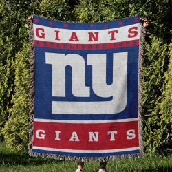 NFL New York Giants Football Team Woven Tapestry Blanket Amazing Gift For Fans And Friends Home Decor NYW31