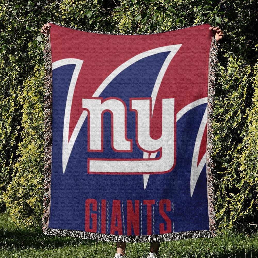 NFL New York Giants Football Team Woven Tapestry Blanket Amazing Gift For Fans And Friends Home Decor NYW32
