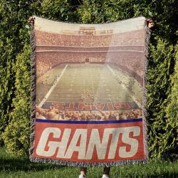 NFL New York Giants Football Team Woven Tapestry Blanket Amazing Gift For Fans And Friends Home Decor NYW5