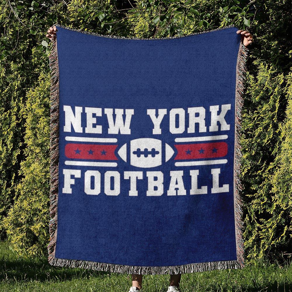 NFL New York Giants Football Team Woven Tapestry Blanket Amazing Gift For Fans And Friends Home Decor NYW7