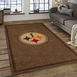 NFL Pittsburgh Steelers Football Team Logo Sport Carpet Area Rug Home Decor Best Gift For Friends PSF34