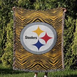 NFL Pittsburgh Steelers Football Team Woven Tapestry Blanket Amazing Gift For Fans And Friends Home Decor PSW34