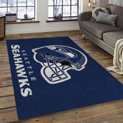 NFL Seattle Seahawks Football Team Logo Sport Carpet Area Rug Home Decor Best Gift For Friends SS23