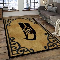 NFL Seattle Seahawks Football Team Logo Sport Carpet Area Rug Home Decor Best Gift For Friends SS29