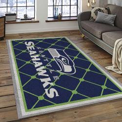 NFL Seattle Seahawks Football Team Logo Sport Carpet Area Rug Home Decor Best Gift For Friends SS32