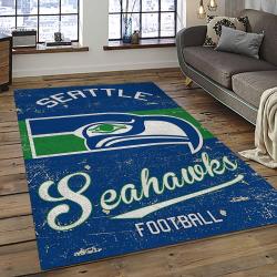 NFL Seattle Seahawks Football Team Logo Sport Carpet Area Rug Home Decor Best Gift For Friends SS39