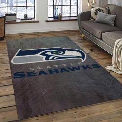 NFL Seattle Seahawks Football Team Logo Sport Carpet Area Rug Home Decor Best Gift For Friends SS54