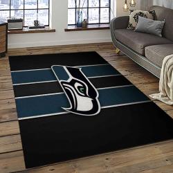 NFL Seattle Seahawks Football Team Logo Sport Carpet Area Rug Home Decor Best Gift For Friends SS60