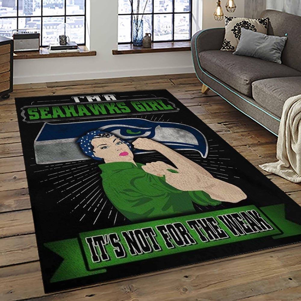NFL Seattle Seahawks Football Team Logo Sport Carpet Area Rug Home Decor Best Gift For Friends SS62