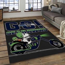 NFL Seattle Seahawks Football Team Logo Sport Carpet Area Rug Home Decor Best Gift For Friends SS63