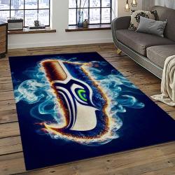 NFL Seattle Seahawks Football Team Logo Sport Carpet Area Rug Home Decor Best Gift For Friends SS74