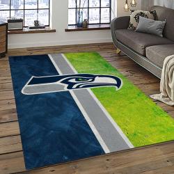 NFL Seattle Seahawks Football Team Logo Sport Carpet Area Rug Home Decor Best Gift For Friends SS82