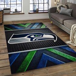 NFL Seattle Seahawks Football Team Logo Sport Carpet Area Rug Home Decor Best Gift For Friends SS83