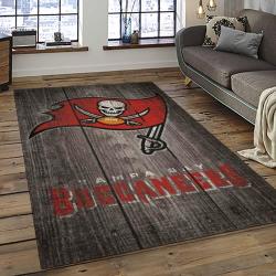 NFL Tampa Bay Buccaneers Football Team Logo Sport Carpet Area Rug Home Decor Best Gift For Friends TPBB12
