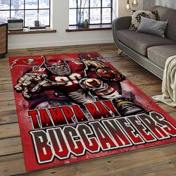 NFL Tampa Bay Buccaneers Football Team Logo Sport Carpet Area Rug Home Decor Best Gift For Friends TPBB27
