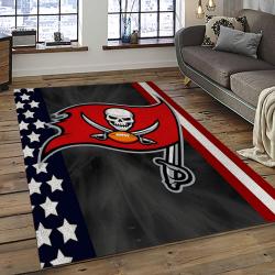 NFL Tampa Bay Buccaneers Football Team Logo Sport Carpet Area Rug Home Decor Best Gift For Friends TPBB41