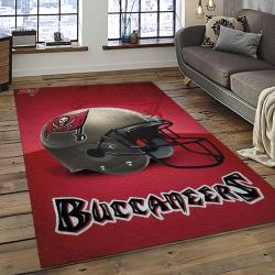 NFL Tampa Bay Buccaneers Football Team Logo Sport Carpet Area Rug Home Decor Best Gift For Friends TPBB43