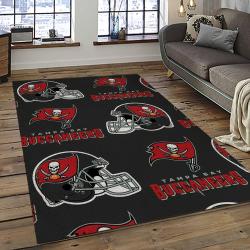 NFL Tampa Bay Buccaneers Football Team Logo Sport Carpet Area Rug Home Decor Best Gift For Friends TPBB45