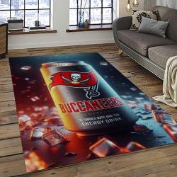 NFL Tampa Bay Buccaneers Football Team Logo Sport Carpet Area Rug Home Decor Best Gift For Friends TPBB49