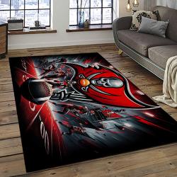 NFL Tampa Bay Buccaneers Football Team Logo Sport Carpet Area Rug Home Decor Best Gift For Friends TPBB5