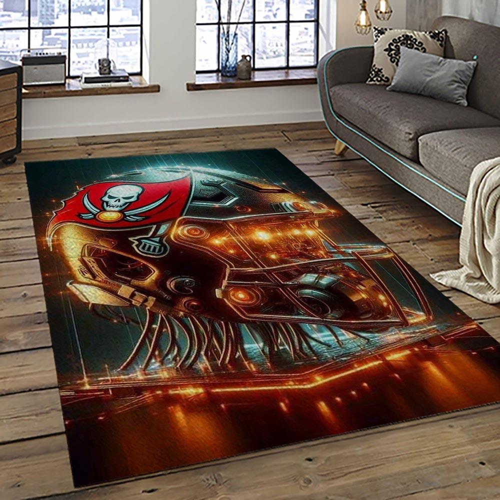 NFL Tampa Bay Buccaneers Football Team Logo Sport Carpet Area Rug Home Decor Best Gift For Friends TPBB53