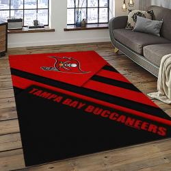NFL Tampa Bay Buccaneers Football Team Logo Sport Carpet Area Rug Home Decor Best Gift For Friends TPBB54