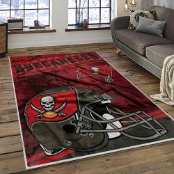 NFL Tampa Bay Buccaneers Football Team Logo Sport Carpet Area Rug Home Decor Best Gift For Friends TPBB60