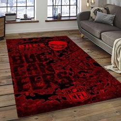 NFL Tampa Bay Buccaneers Football Team Logo Sport Carpet Area Rug Home Decor Best Gift For Friends TPBB69
