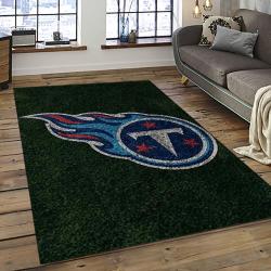 NFL Tennessee Titans Football Team Logo Sport Carpet Area Rug Home Decor Best Gift For Friends TT33