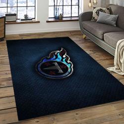 NFL Tennessee Titans Football Team Logo Sport Carpet Area Rug Home Decor Best Gift For Friends TT36