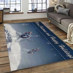NFL Tennessee Titans Football Team Logo Sport Carpet Area Rug Home Decor Best Gift For Friends TT40