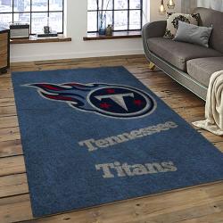 NFL Tennessee Titans Football Team Logo Sport Carpet Area Rug Home Decor Best Gift For Friends TT41