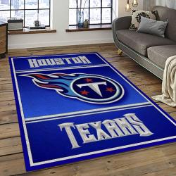 NFL Tennessee Titans Football Team Logo Sport Carpet Area Rug Home Decor Best Gift For Friends TT43