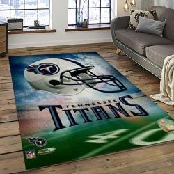NFL Tennessee Titans Football Team Logo Sport Carpet Area Rug Home Decor Best Gift For Friends TT46