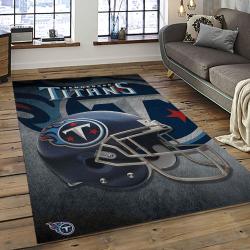 NFL Tennessee Titans Football Team Logo Sport Carpet Area Rug Home Decor Best Gift For Friends TT47