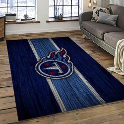 NFL Tennessee Titans Football Team Logo Sport Carpet Area Rug Home Decor Best Gift For Friends TT49