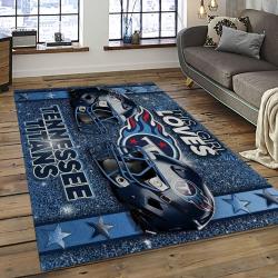 NFL Tennessee Titans Football Team Logo Sport Carpet Area Rug Home Decor Best Gift For Friends TT51