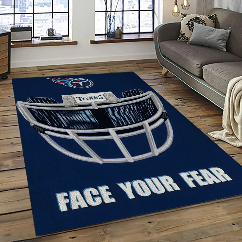 NFL Tennessee Titans Football Team Logo Sport Carpet Area Rug Home Decor Best Gift For Friends TT53