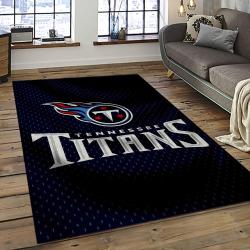 NFL Tennessee Titans Football Team Logo Sport Carpet Area Rug Home Decor Best Gift For Friends TT55