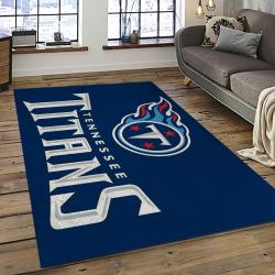 NFL Tennessee Titans Football Team Logo Sport Carpet Area Rug Home Decor Best Gift For Friends TT56