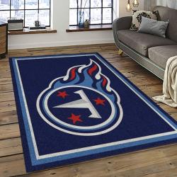 NFL Tennessee Titans Football Team Logo Sport Carpet Area Rug Home Decor Best Gift For Friends TT58