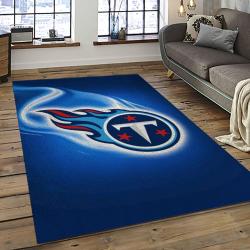 NFL Tennessee Titans Football Team Logo Sport Carpet Area Rug Home Decor Best Gift For Friends TT64