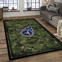 NFL Tennessee Titans Football Team Logo Sport Carpet Area Rug Home Decor Best Gift For Friends TT66