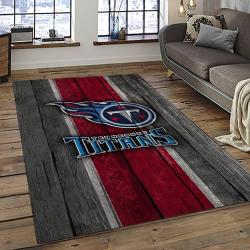 NFL Tennessee Titans Football Team Logo Sport Carpet Area Rug Home Decor Best Gift For Friends TT74