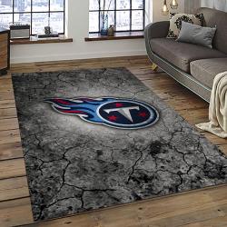 NFL Tennessee Titans Football Team Logo Sport Carpet Area Rug Home Decor Best Gift For Friends TT81